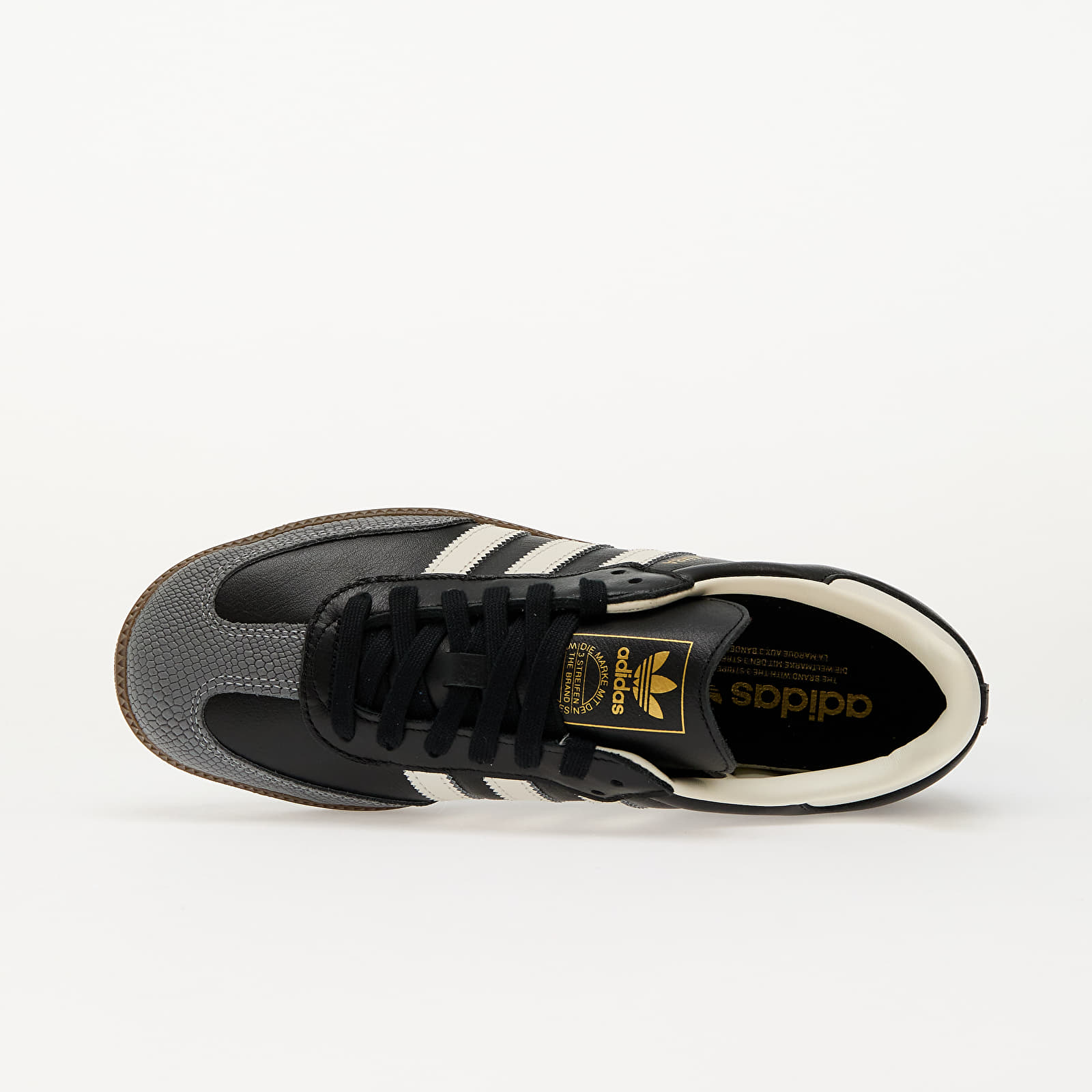Damen Sneaker und Schuhe adidas Samba Og W Core Black/ Off White/ Gold Metallic