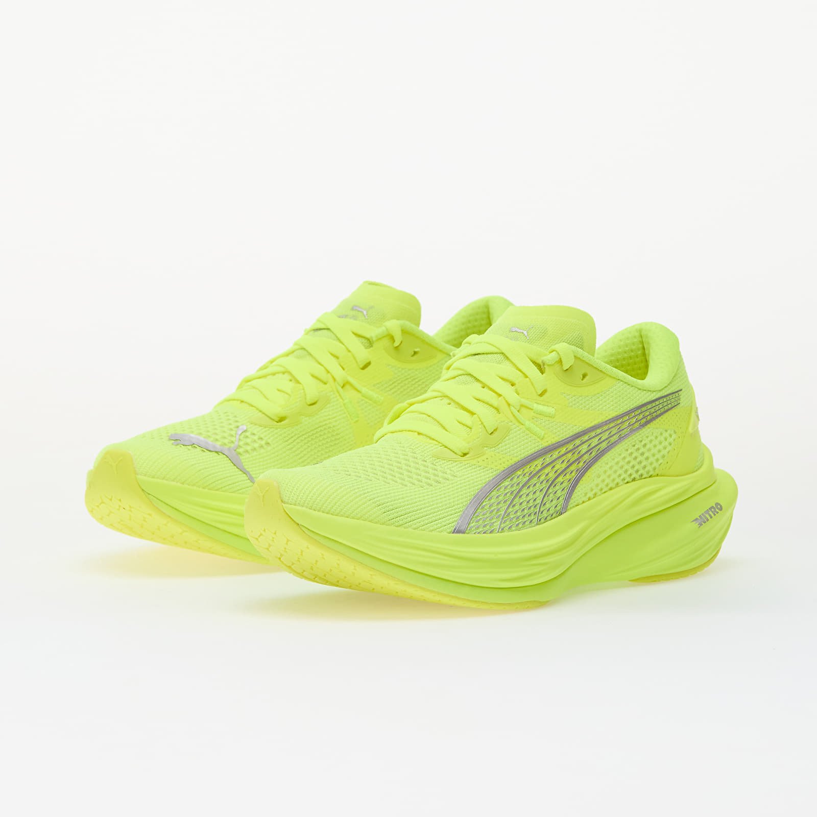 Women's shoes Puma Deviate NITRO 3 Wns Yellow Alert-Puma Silver