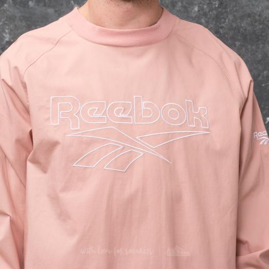 Pink reebok sweater cheap