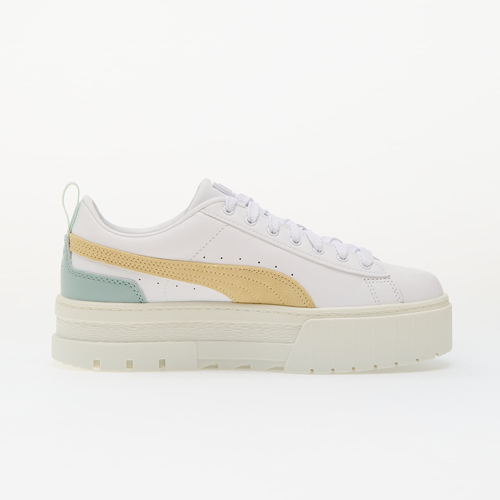 Dámské tenisky a boty Puma Mayze Lth Wn s Puma White-Modern Mint