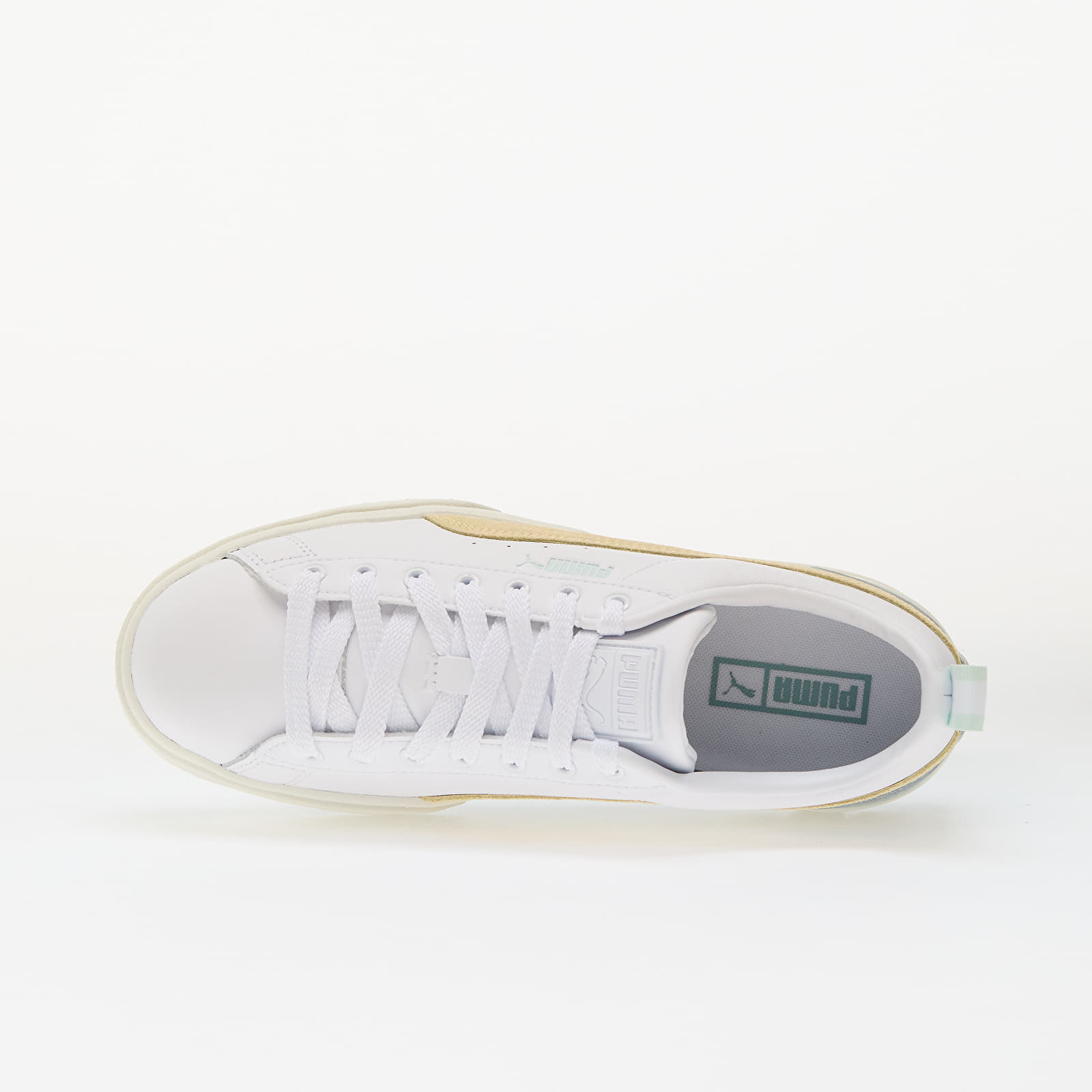 Dámské tenisky a boty Puma Mayze Lth Wn s Puma White-Modern Mint
