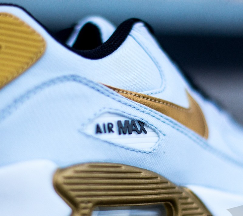 Scarpe donna Nike Air Max 90 Premium QS (GS) Pure Platinum