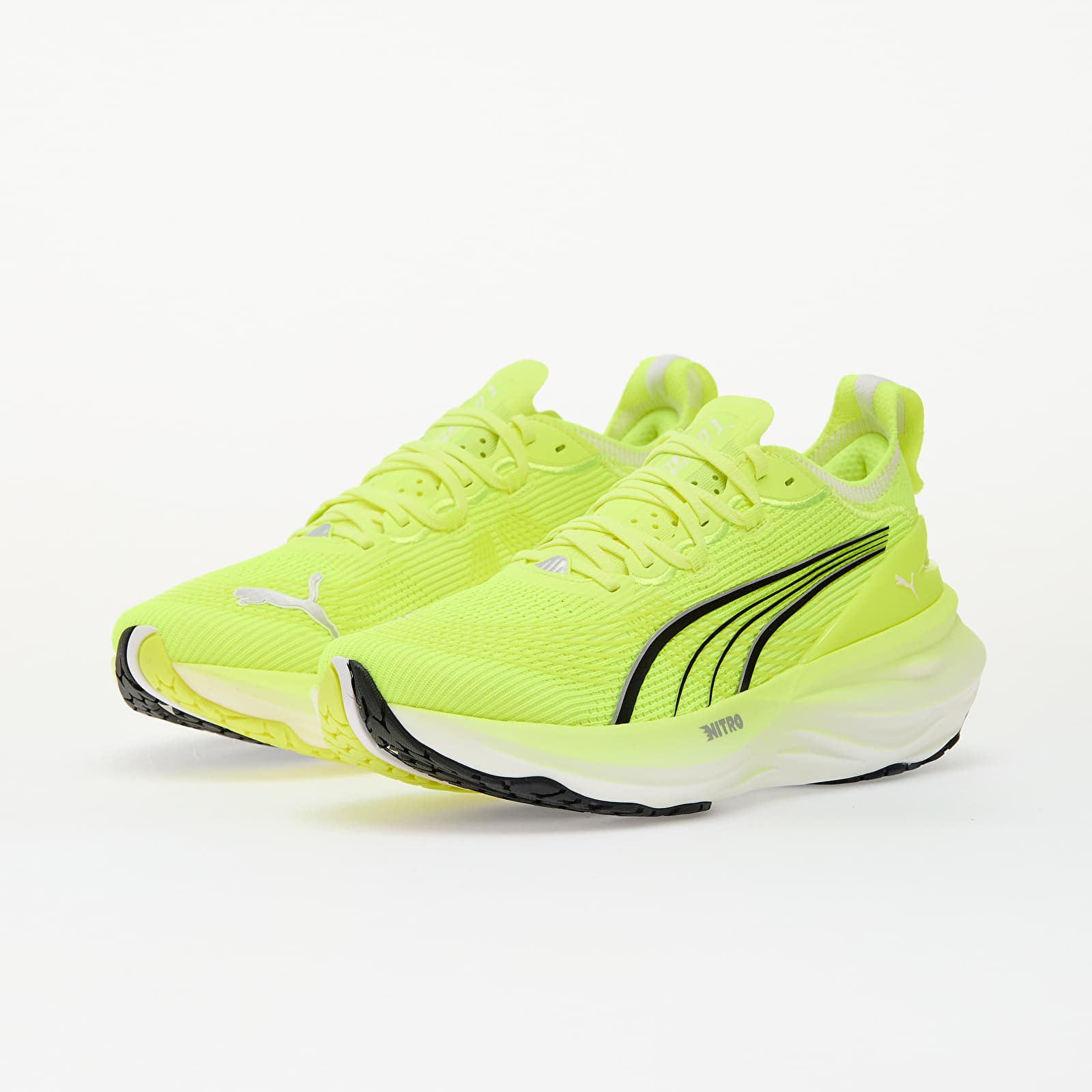 Pánské tenisky a boty Puma ForeverRun NITRO 2 Yellow Alert-Puma Black