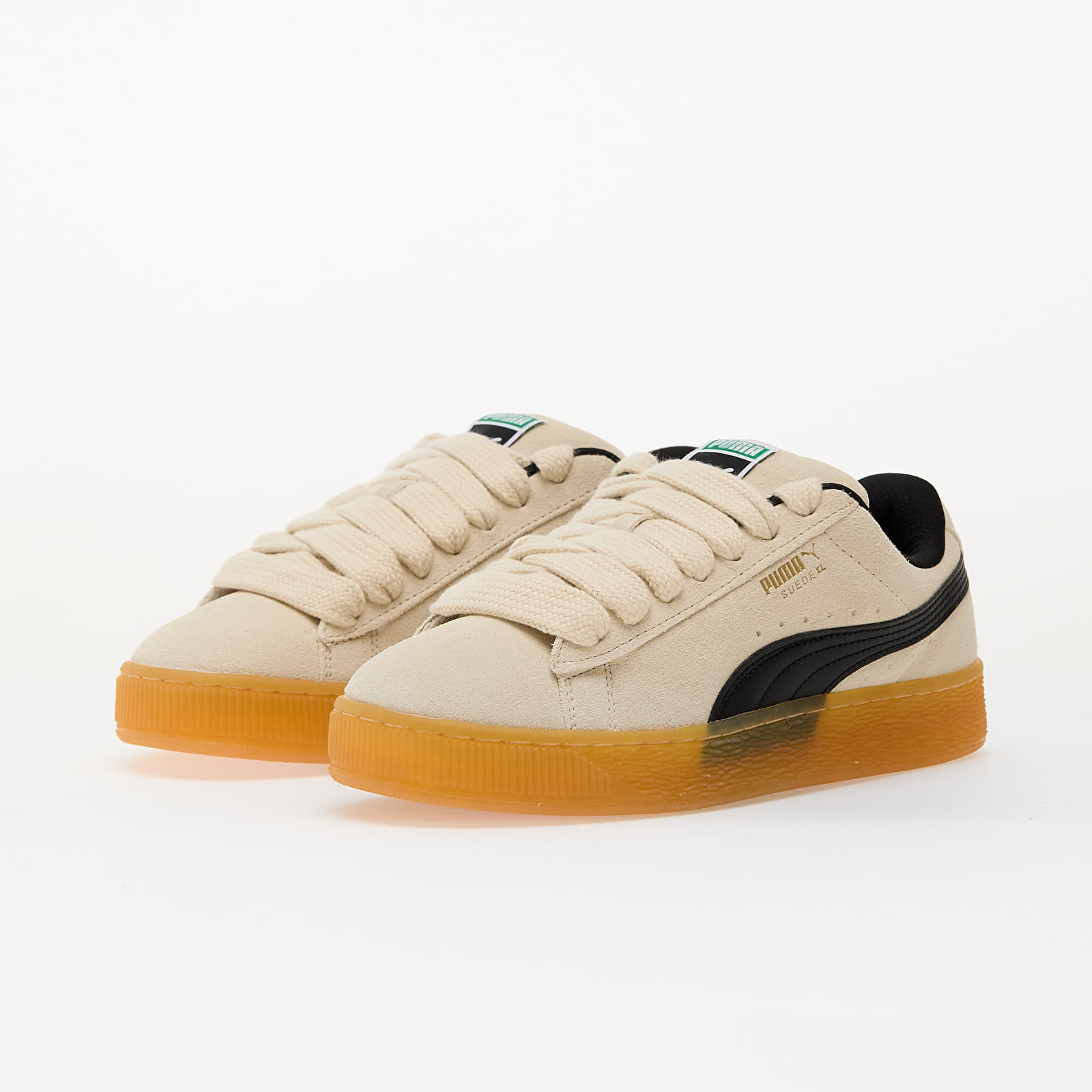 Pánské tenisky a boty Puma Suede XL Dark Risk Alpine Snow-Puma Black