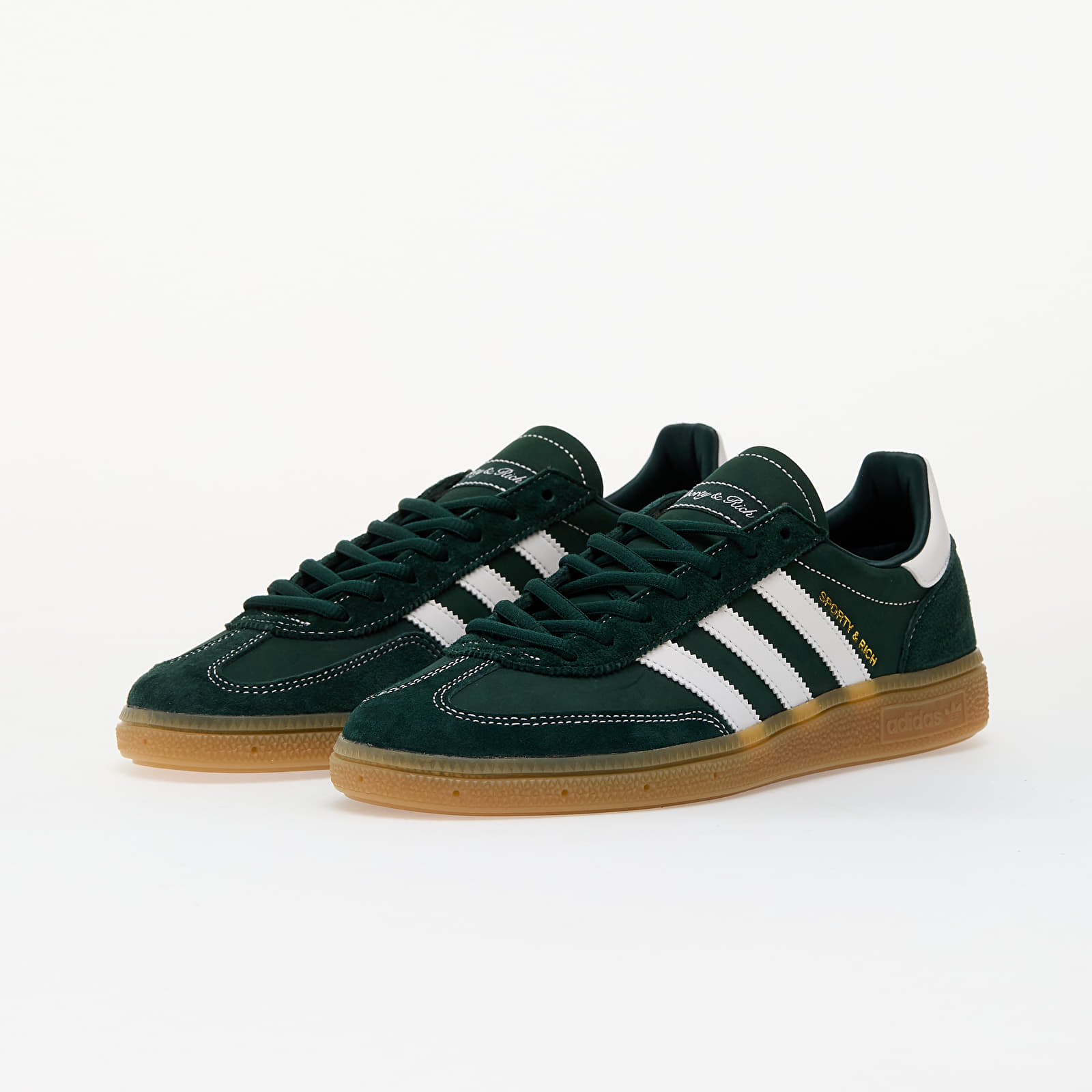 Pánske tenisky a topánky adidas x Sporty & Rich Handball Spezial Shadow Red/ Ftw White/ Gum