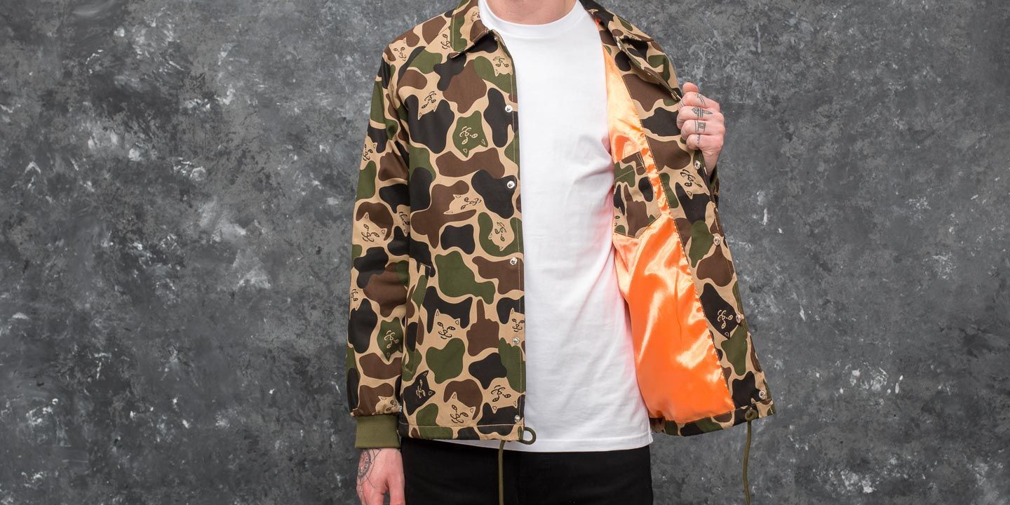 Ripndip best sale camo jacket
