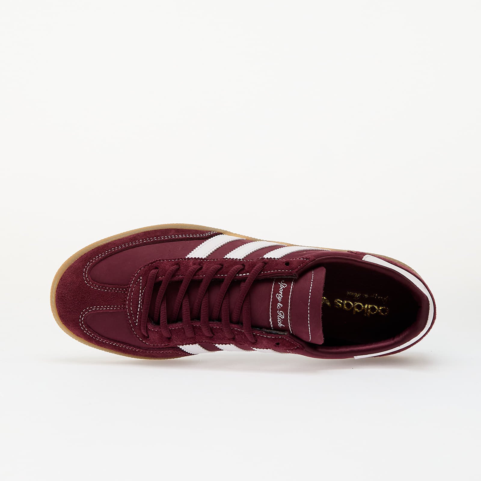 Männer adidas x Sporty & Rich Handball Spezial Shadow Red/ Ftw White/ Gum