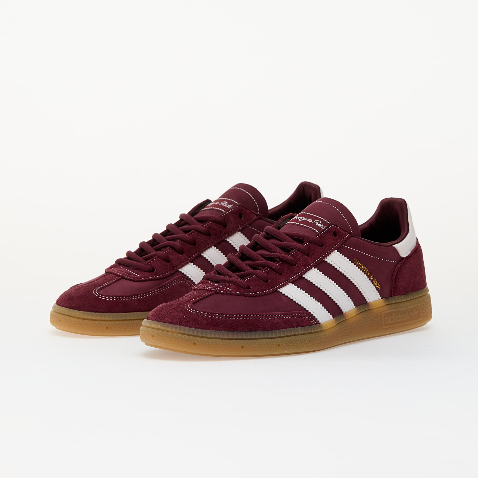 Männer adidas x Sporty & Rich Handball Spezial Shadow Red/ Ftw White/ Gum