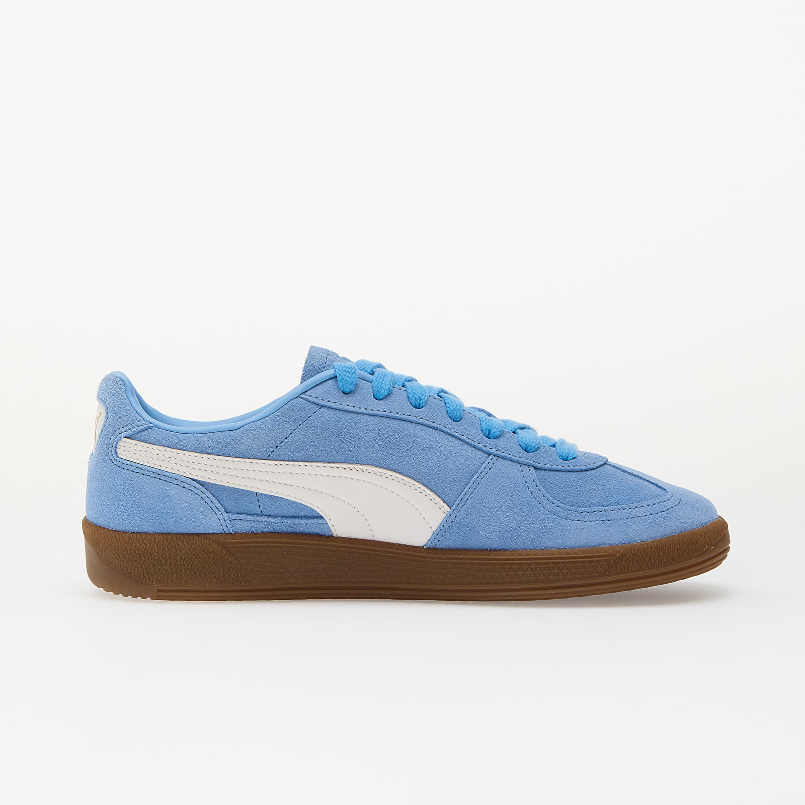 Pánské tenisky a boty Puma Palermo Team Light Blue-Puma White