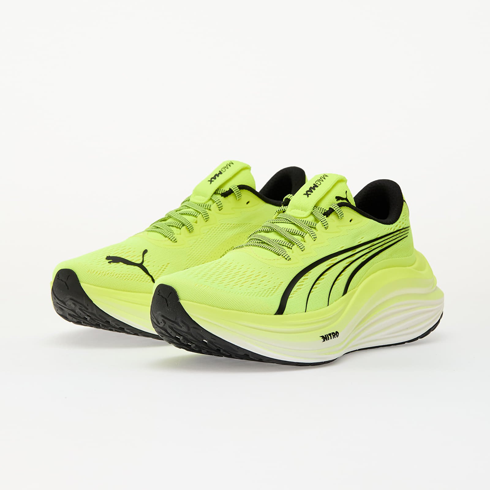 Pánské tenisky a boty Puma MagMax NITRO Yellow Alert-Puma Black