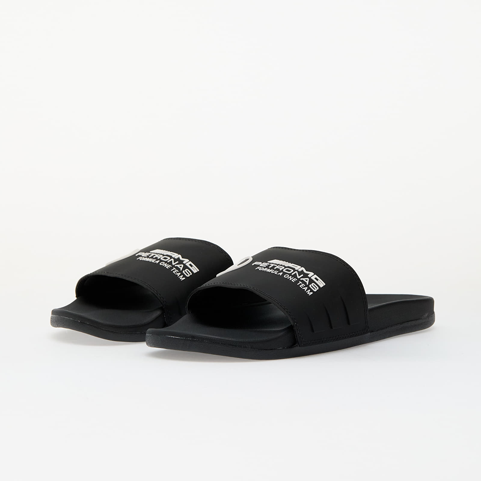 Men's shoes adidas x Mercedes Amg Petronas Formula One Team Adilette Comfort Core Black/ Ftw White/ Core Black