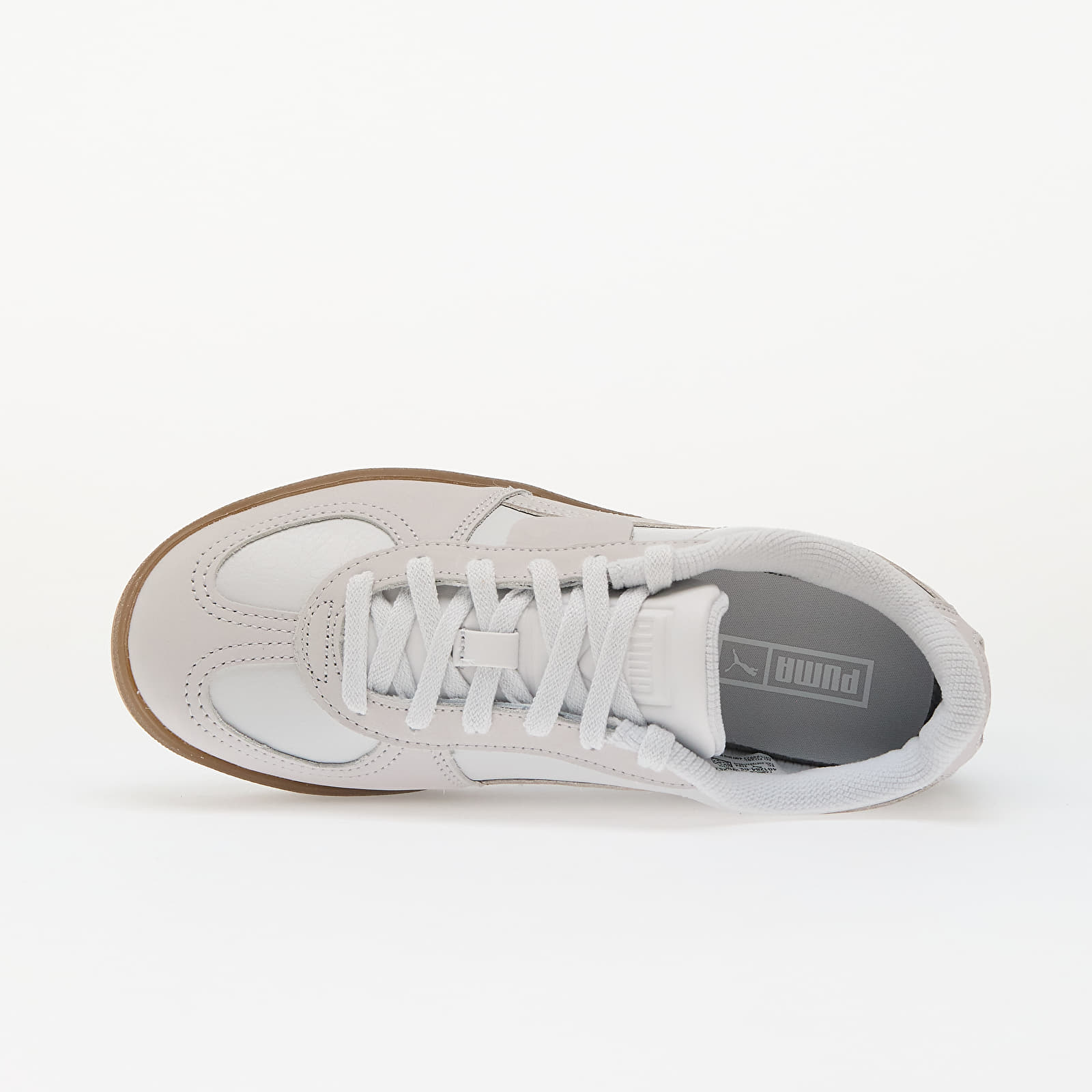 Women's shoes Puma Palermo Elevata PRM Wns Feather Gray-Haute Coffee