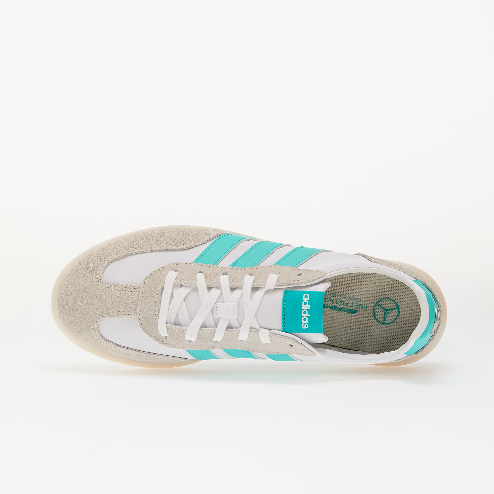 Vīriešu apavi adidas x Mercedes Amg Petronas Formula One Team Barreda Decode Ftw White/ Semi Mint Rush/ Core White