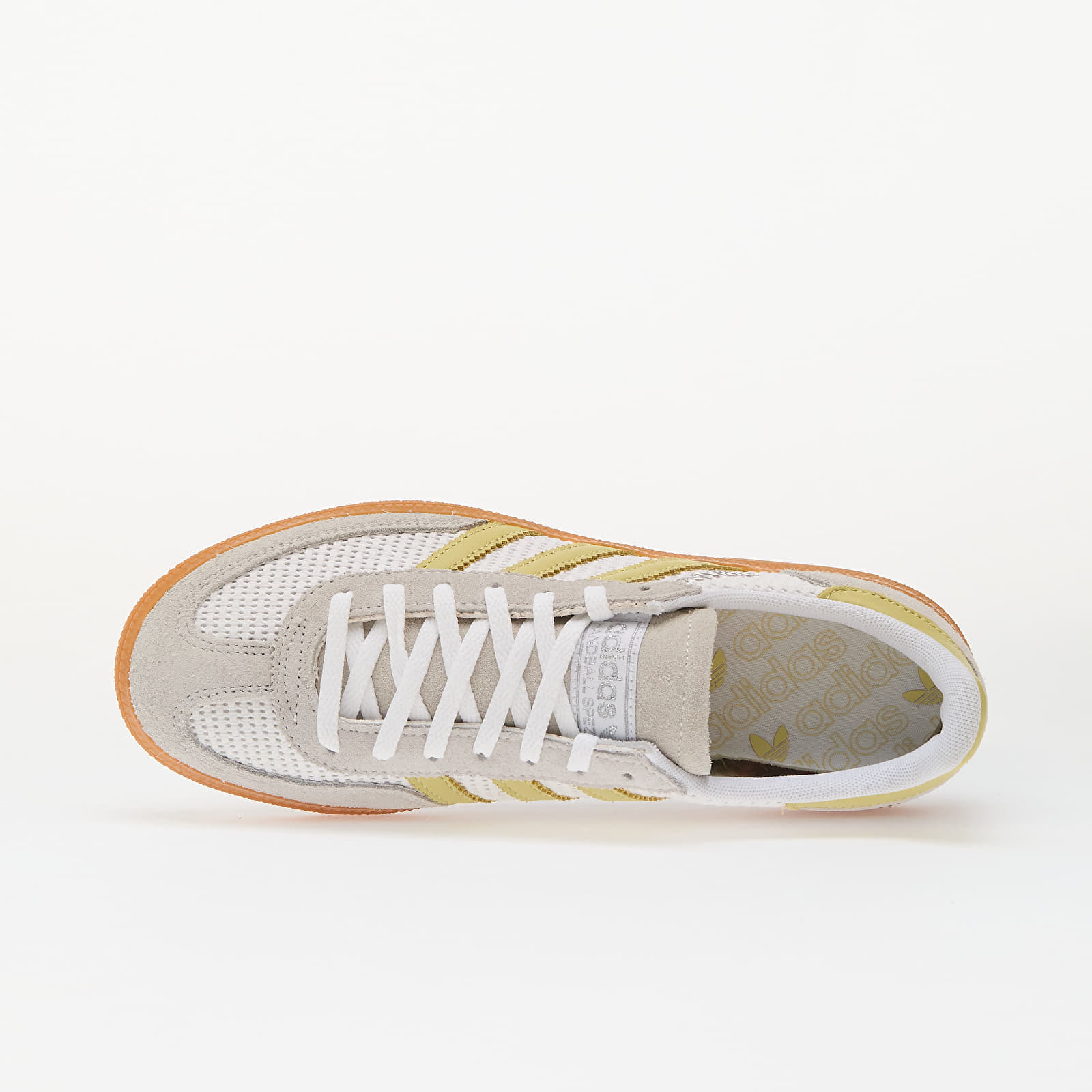 Dámské tenisky a boty adidas Handball Spezial W Ftw White/ Power Yellow/ Silver Metallic