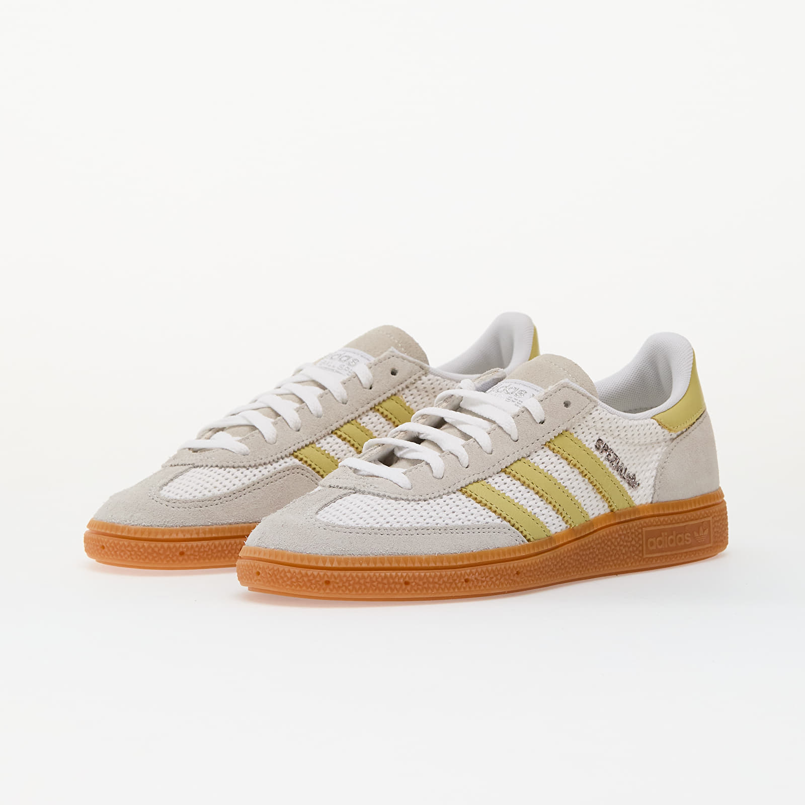 Dámské tenisky a boty adidas Handball Spezial W Ftw White/ Power Yellow/ Silver Metallic