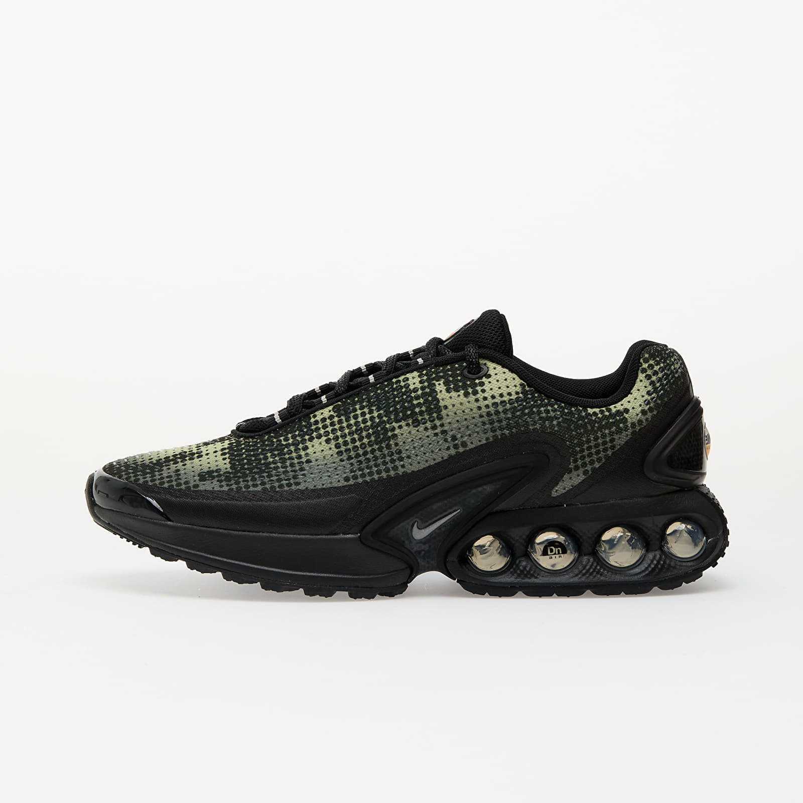 Levně Tenisky Nike Air Max Dn Black/ Mtlc Silver-Olive Aura-Med Olive-Sequoia-Vivid Orange