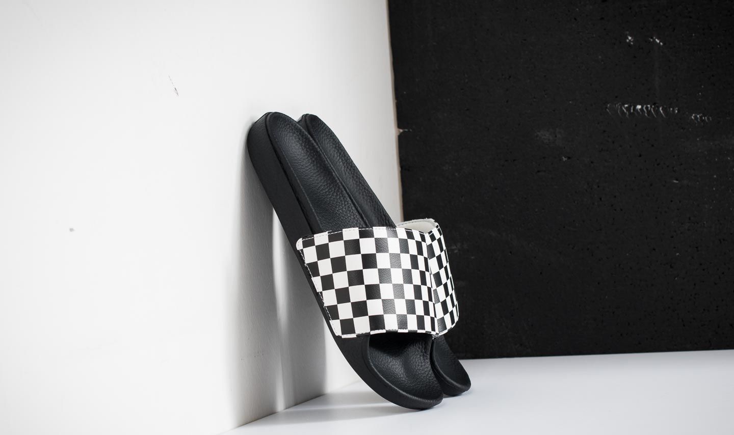 Checkered slides vans clearance