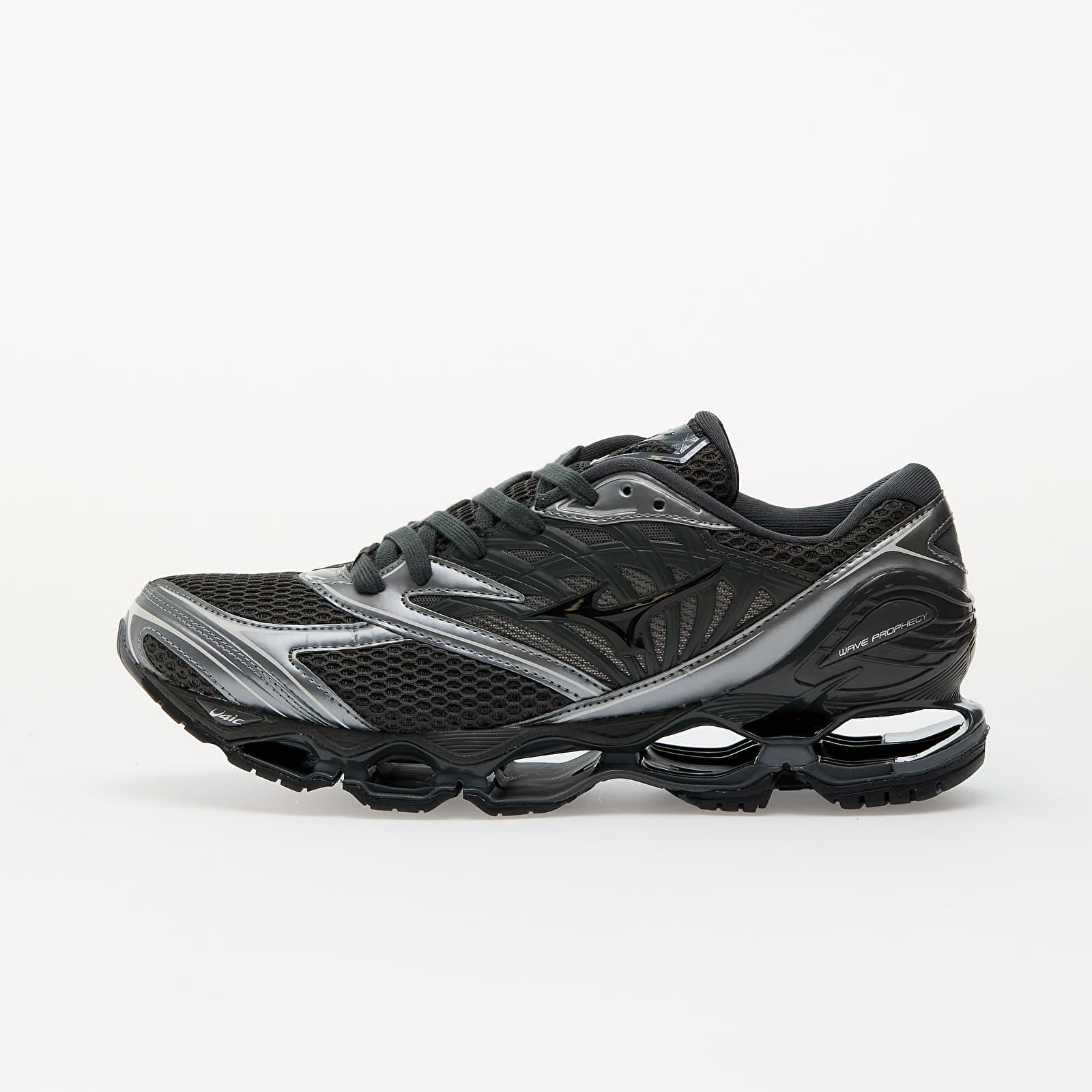 Männer Mizuno Wave Prophecy Ls Black Sand/ Black/ Metallic Gray