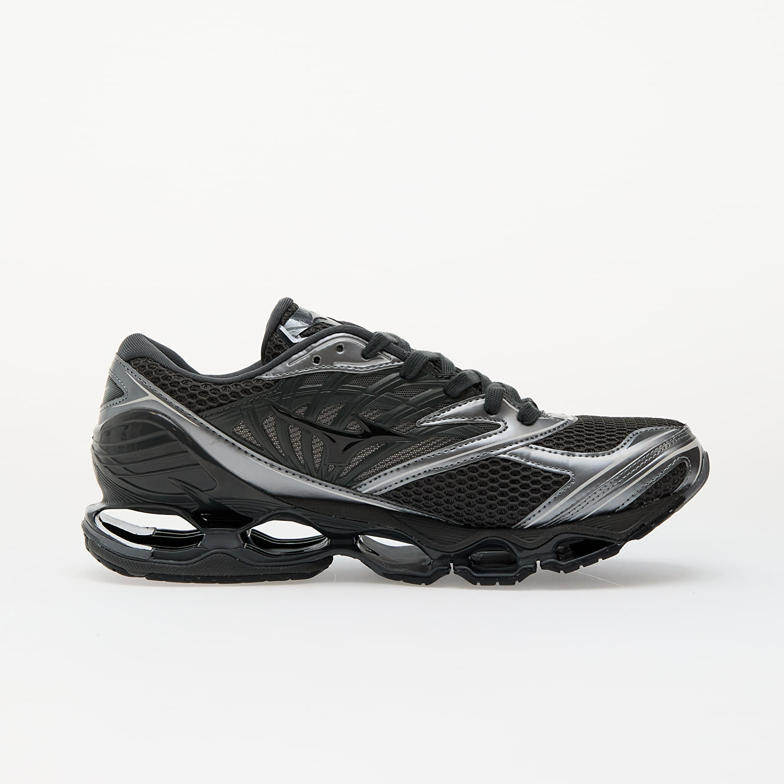 Männer Mizuno Wave Prophecy Ls Black Sand/ Black/ Metallic Gray