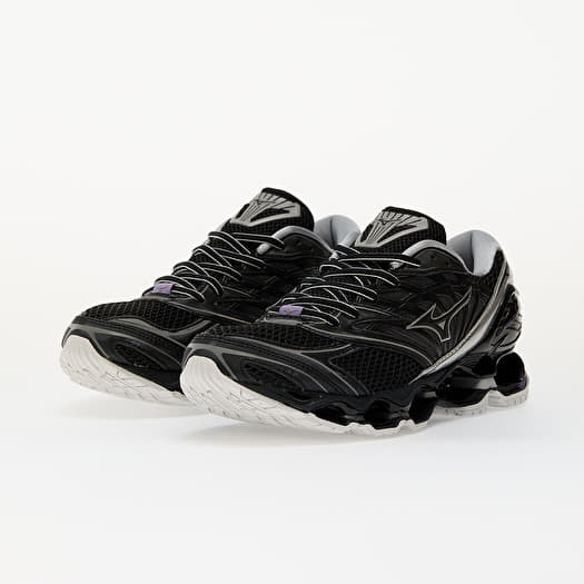 【Mizuno】Wave Prophecy LS Black Silver Purple Haze 23-30 Men's shoes Mizuno Wave Prophecy Ls Black/ Silver/ Purple