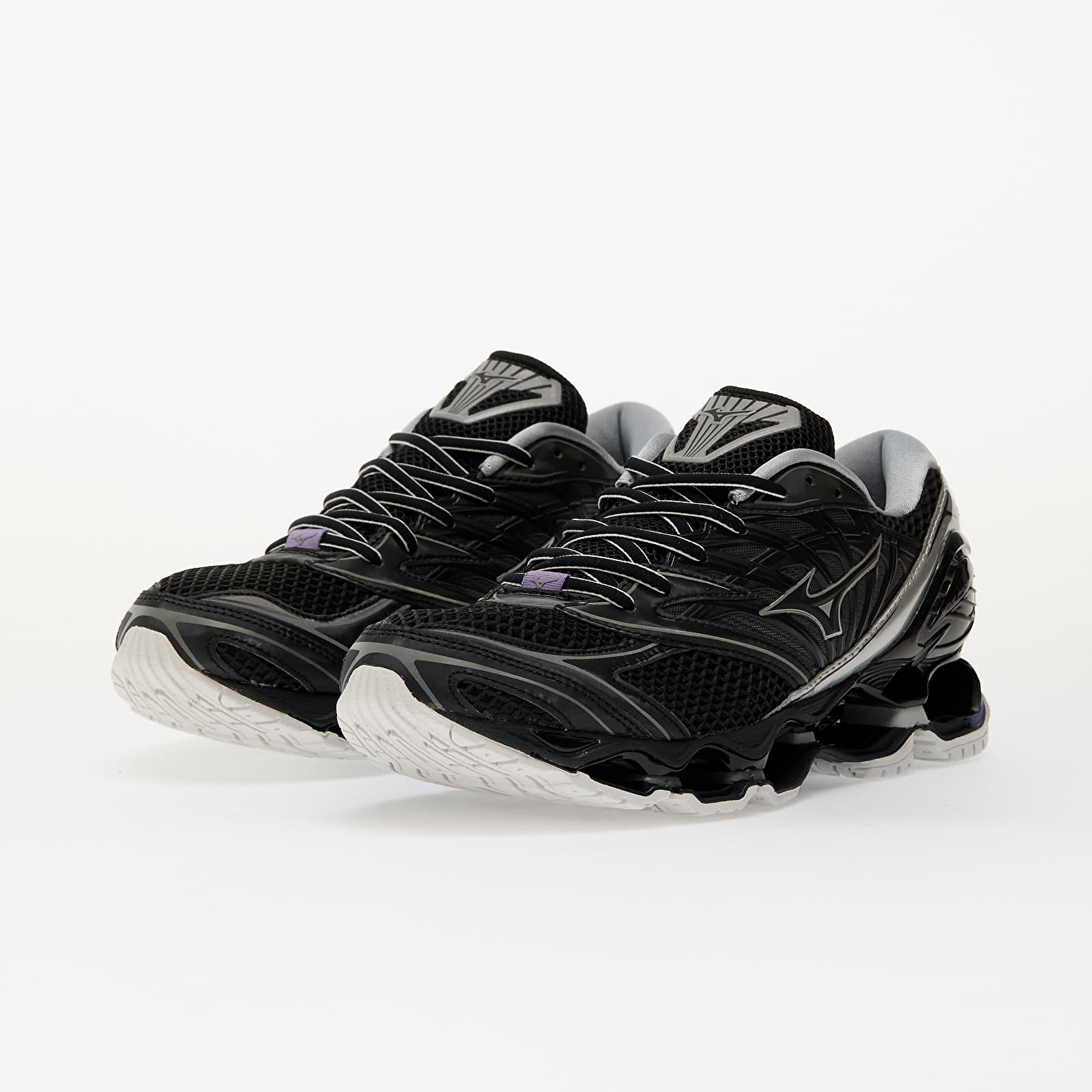 Zapatillas Hombre Mizuno Wave Prophecy Ls Black/ Silver/ Purple Haze
