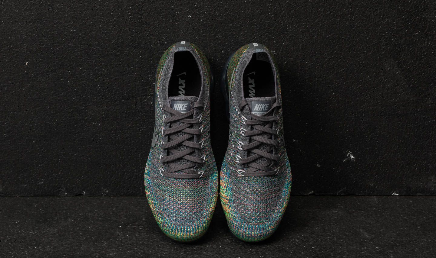 Herren Sneaker und Schuhe Nike Air Vapormax Flyknit Dark Grey/ Relect Silver