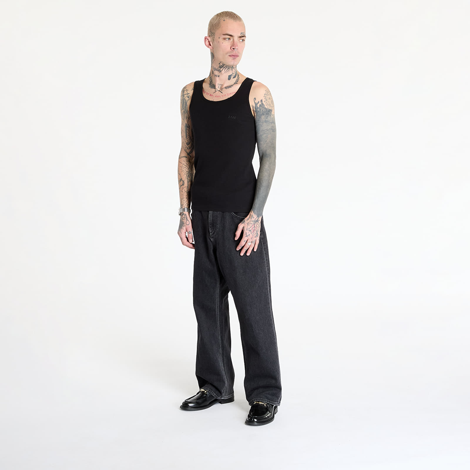 Vests Hugo Boss Tanktop 3-Pack Rib Classic Multicolor