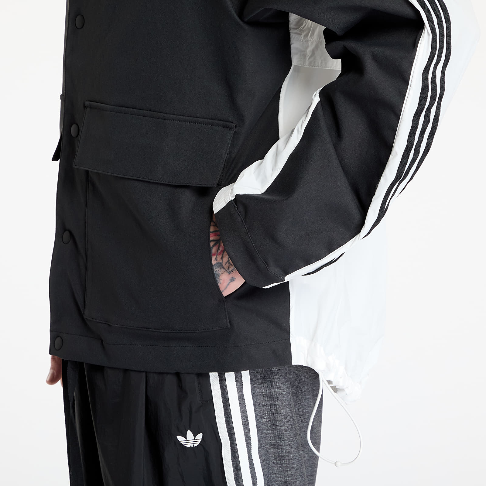 Větrovky adidas R3Cd Windbreaker Black/ Black