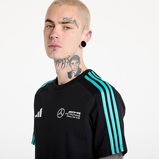 【adidas×Mercedes】AMG PETRONAS Formula One F1 DNA Tシャツ Mens DNA T-Shirt Black | Official Mercedes-AMG PETRONAS F1