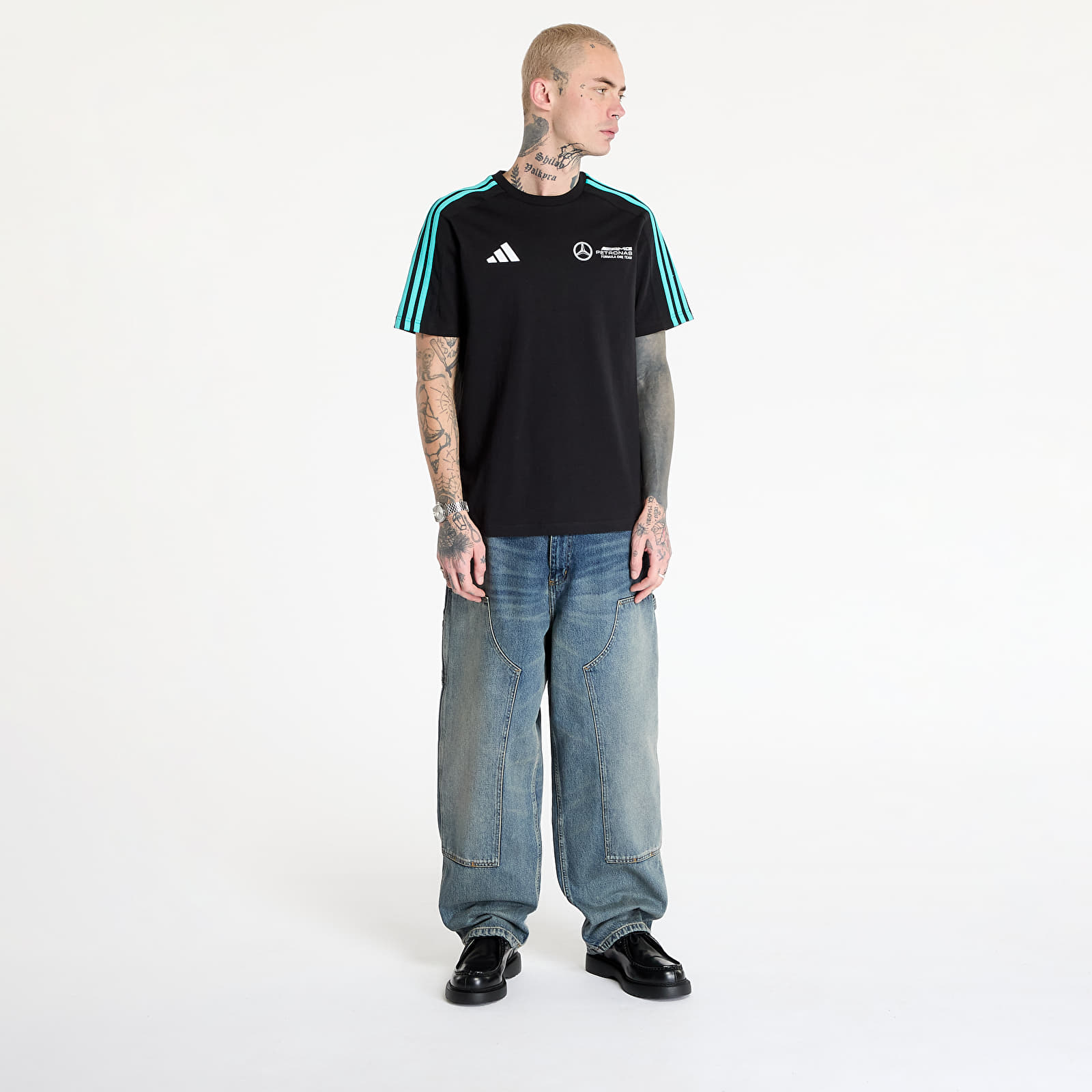 Koszulki adidas x Mercedes Amg Petronas Formula One Team Dna Tee Black/ Black/ White