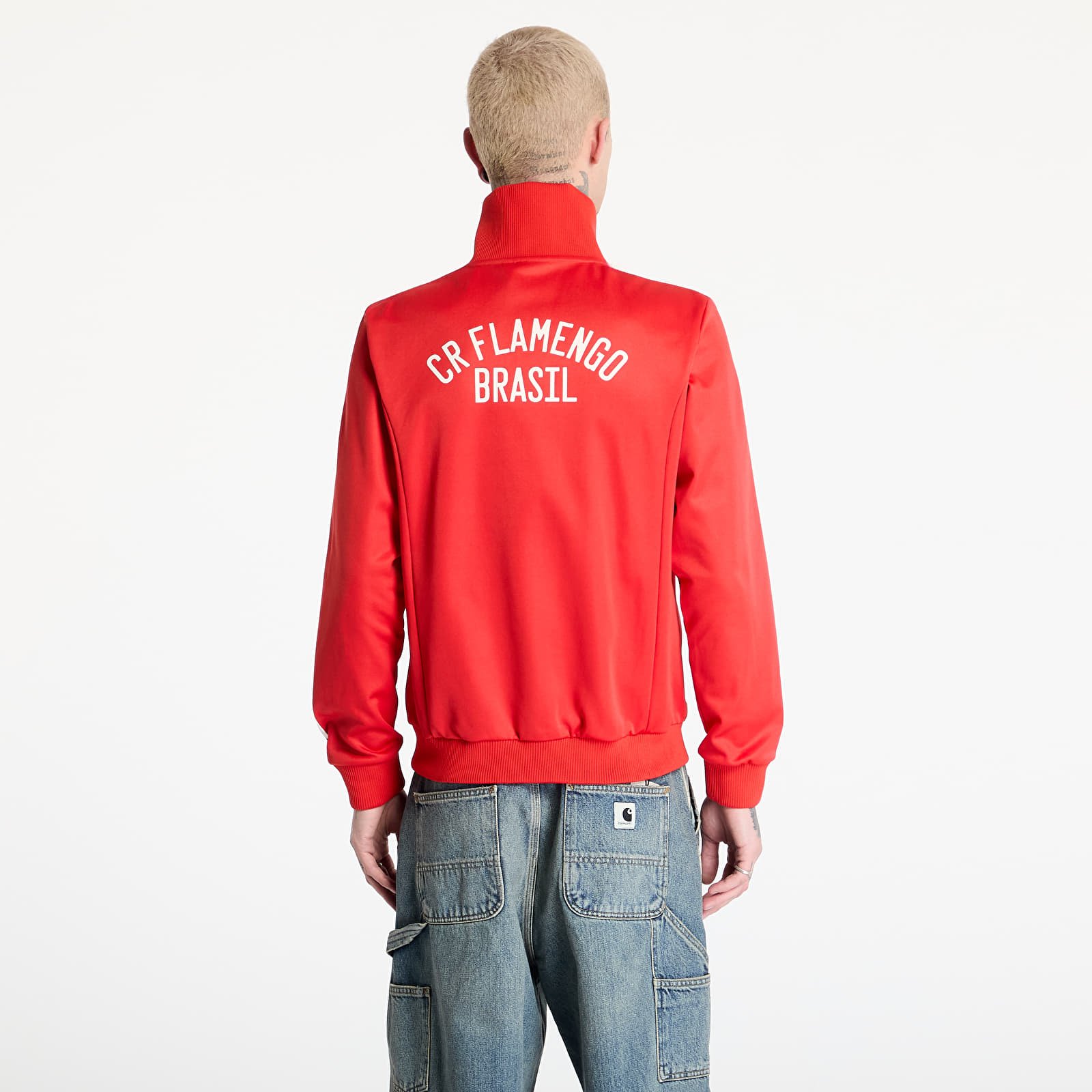 Hoodies and sweatshirts  adidas Cr Flamengo Track Top Red/ Lush Red