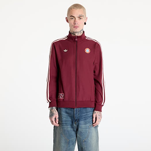 adidas Fc Bayern Muenchen Icon Track Top Red/ Shadow Red