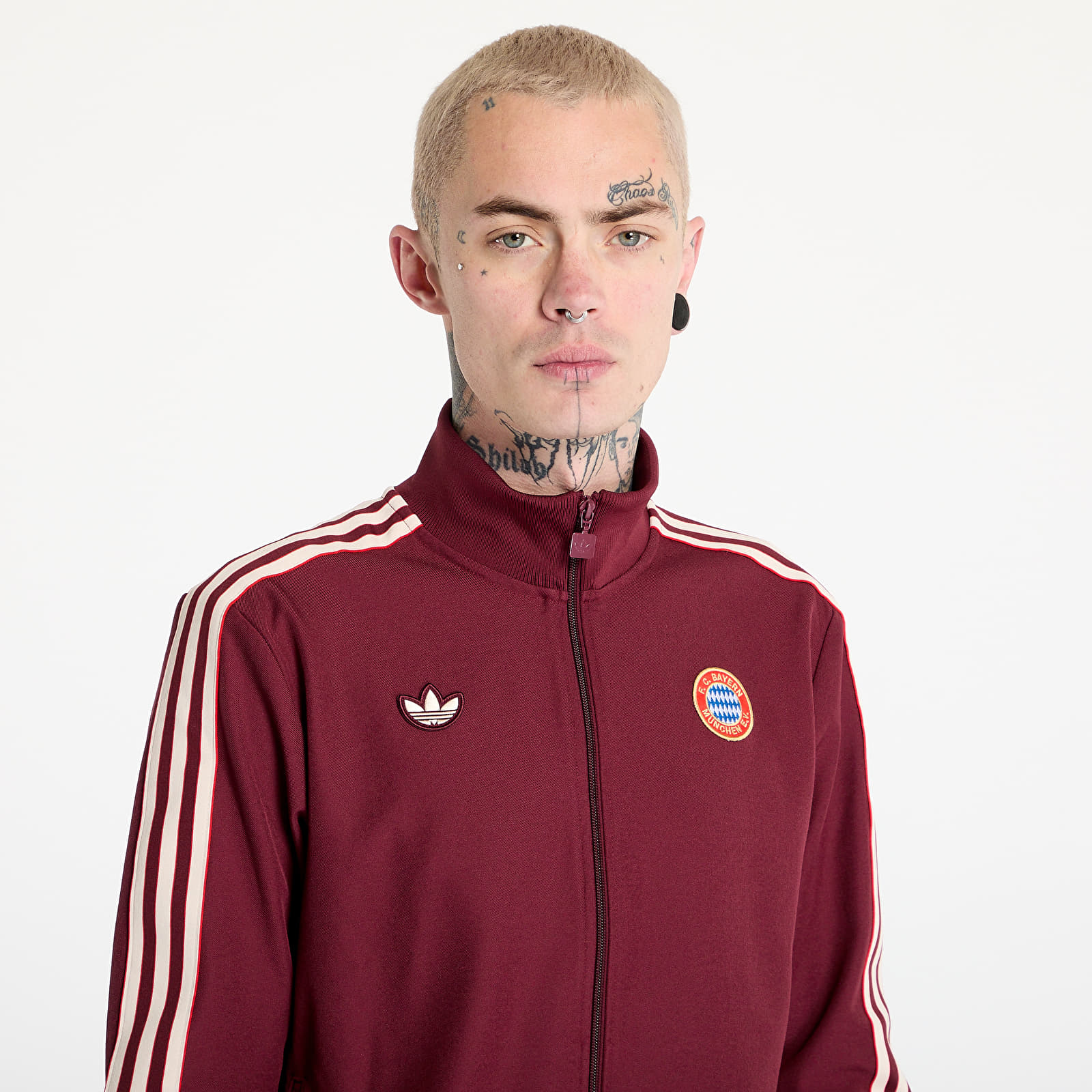 Hoodies and sweatshirts  adidas Fc Bayern Muenchen Icon Track Top Red/ Shadow Red