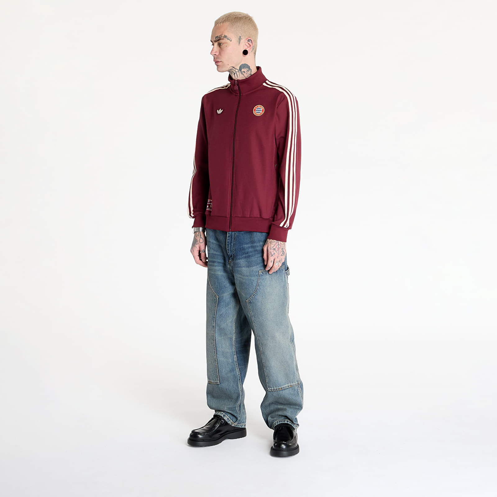 Hoodies and sweatshirts  adidas Fc Bayern Muenchen Icon Track Top Red/ Shadow Red