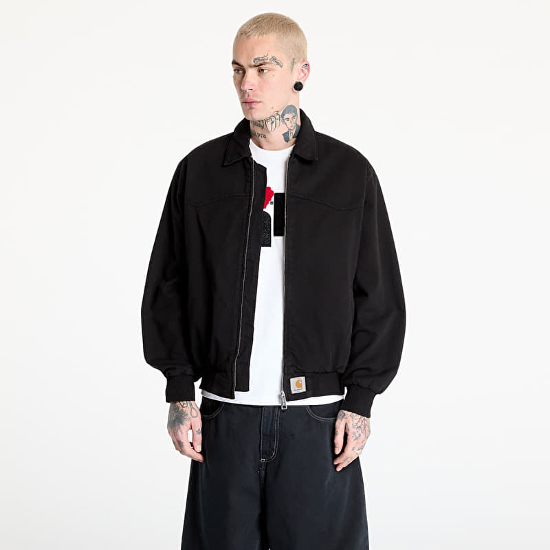 Takki Carhartt WIP OG Santa Fe Jacket UNISEX Black Garment Dyed