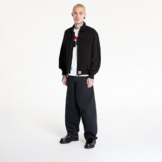 Jackets Carhartt WIP OG Santa Fe Jacket UNISEX Black Garment Dyed