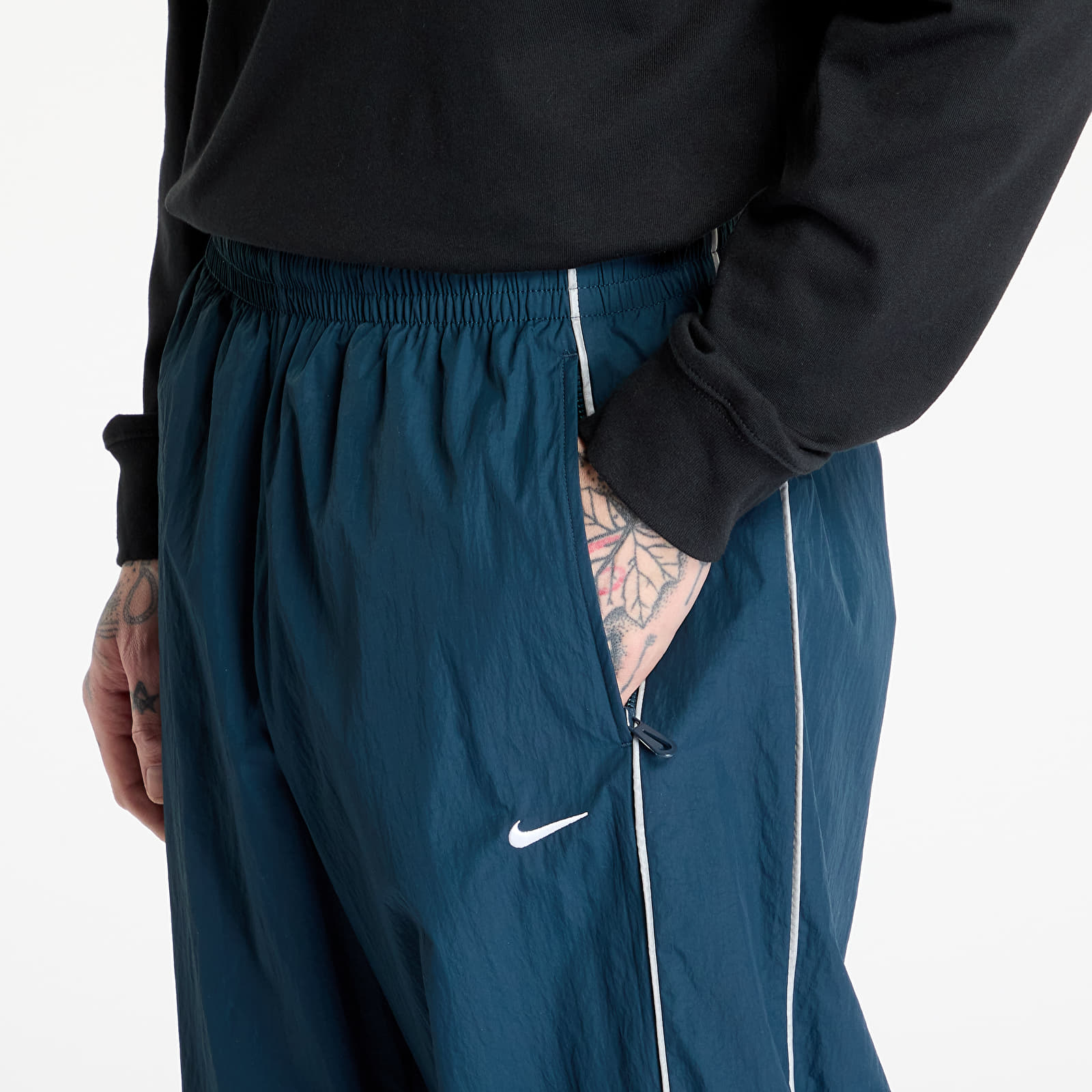 Püksid Nike Solo Swoosh Men's Track Pants Armory Navy/ White