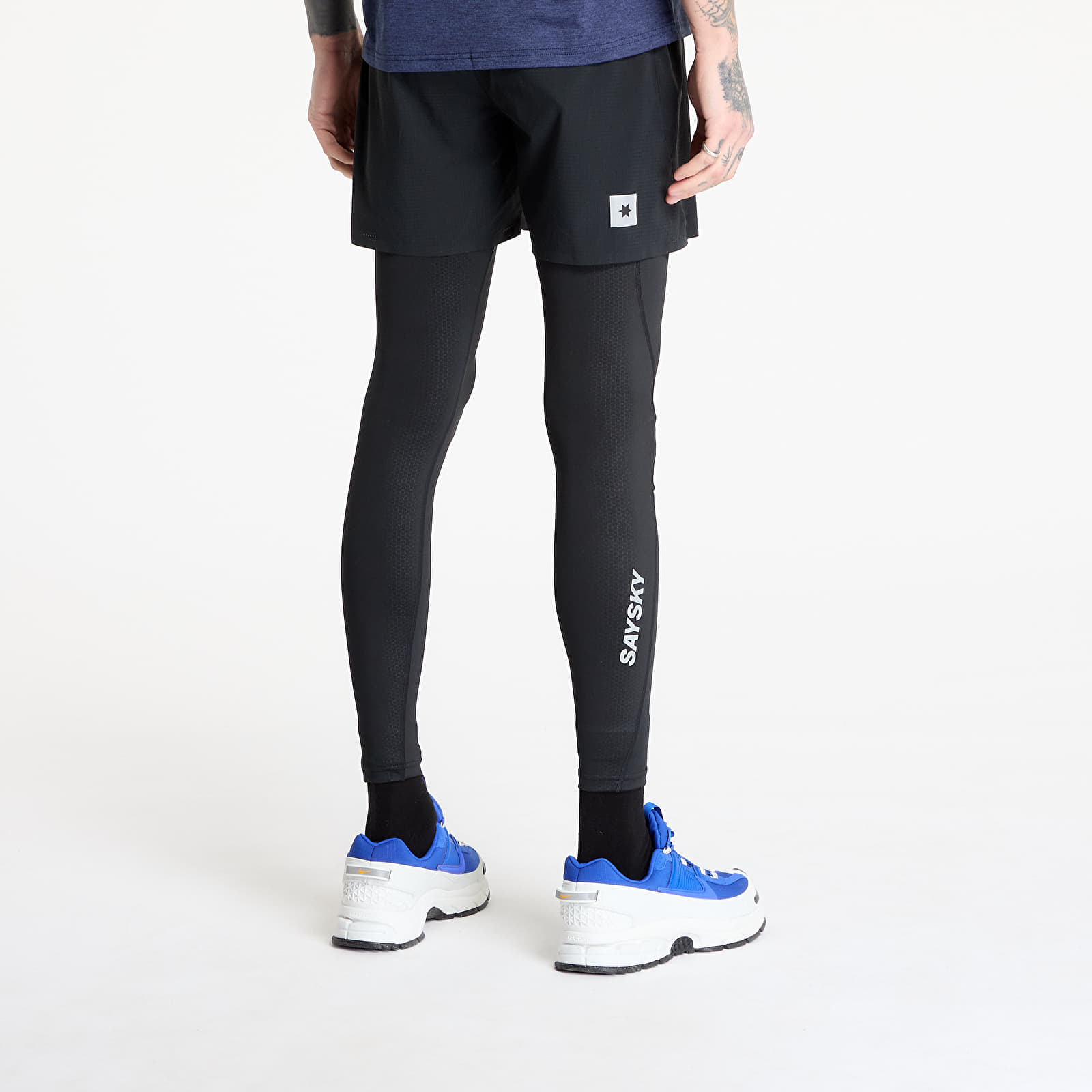 Miesten legginsit SAYSKY Combat+ Long Tights Black