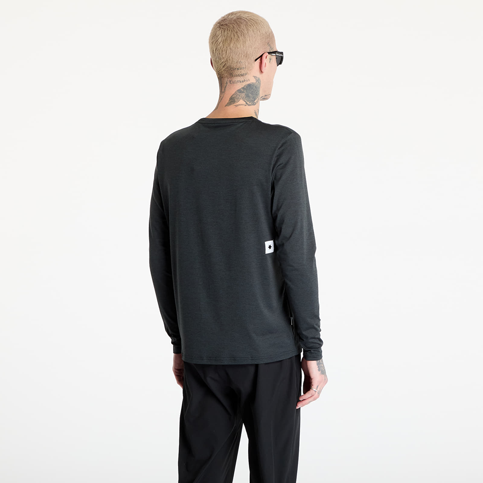 Miesten T-paidat SAYSKY Clean Pace Long Sleeve T-Shirt Black
