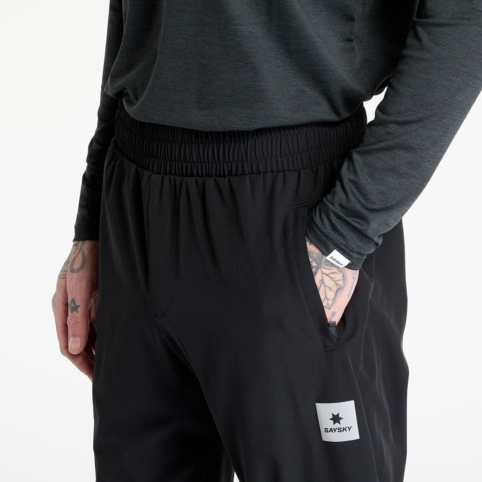 Hosen und Jeans SAYSKY Pace Pants UNISEX Black