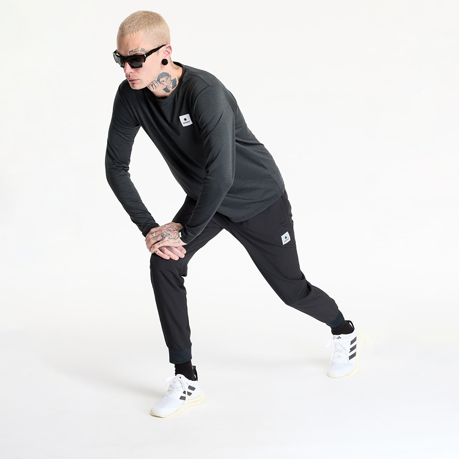 Hosen und Jeans SAYSKY Pace Pants UNISEX Black