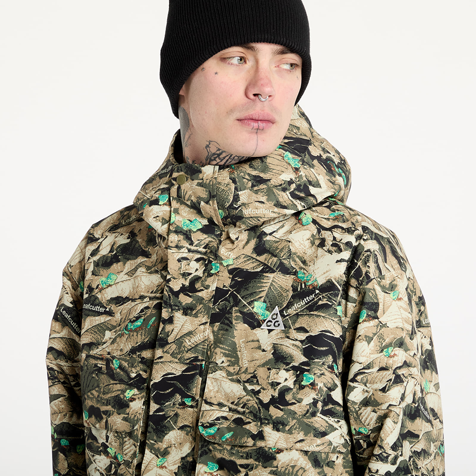 Pánské bundy Nike ACG PrimaLoft® "Skull Peak" Men's Storm-FIT Full-Zip Jacket Parachute Beige/ Summit White