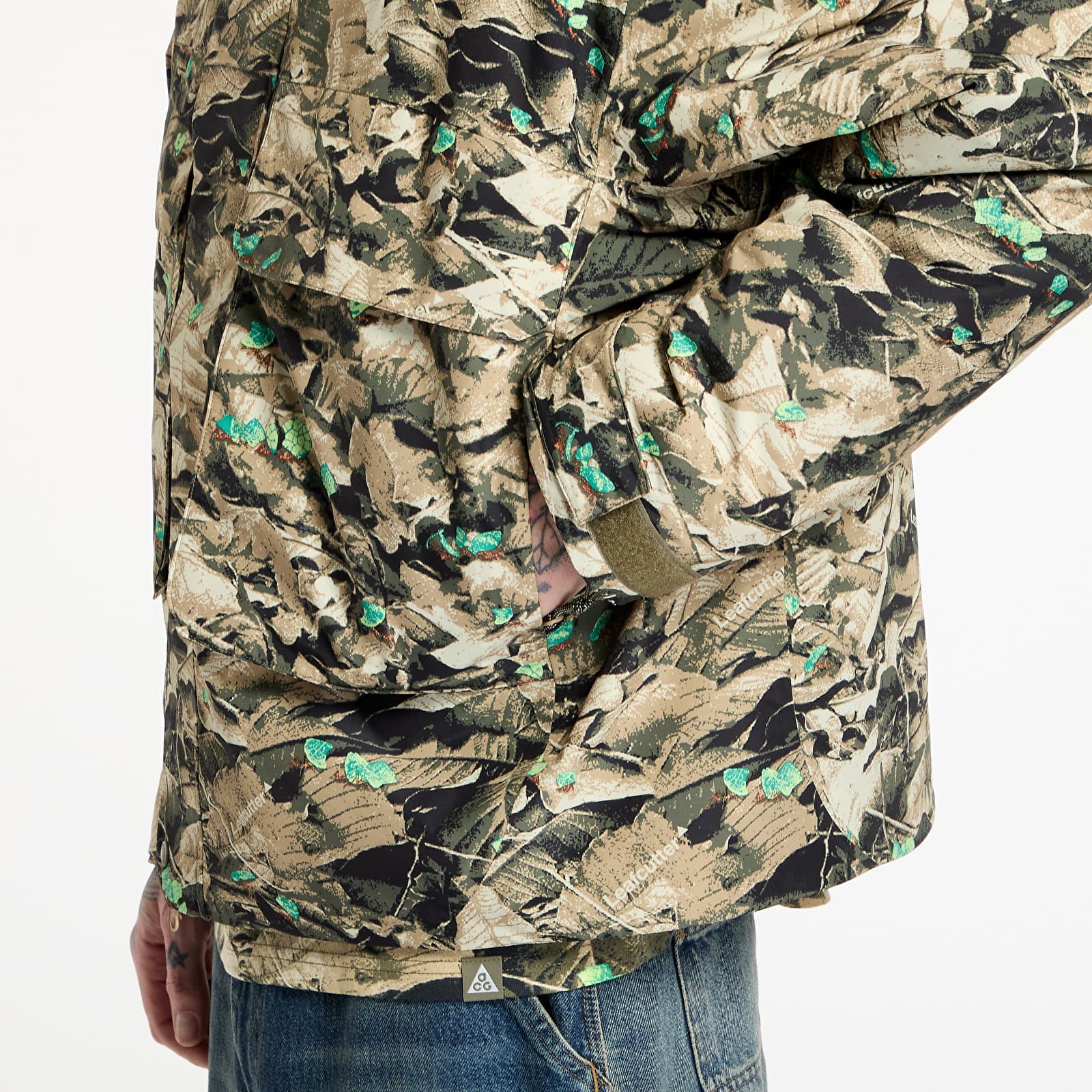 Pánské bundy Nike ACG PrimaLoft® "Skull Peak" Men's Storm-FIT Full-Zip Jacket Parachute Beige/ Summit White