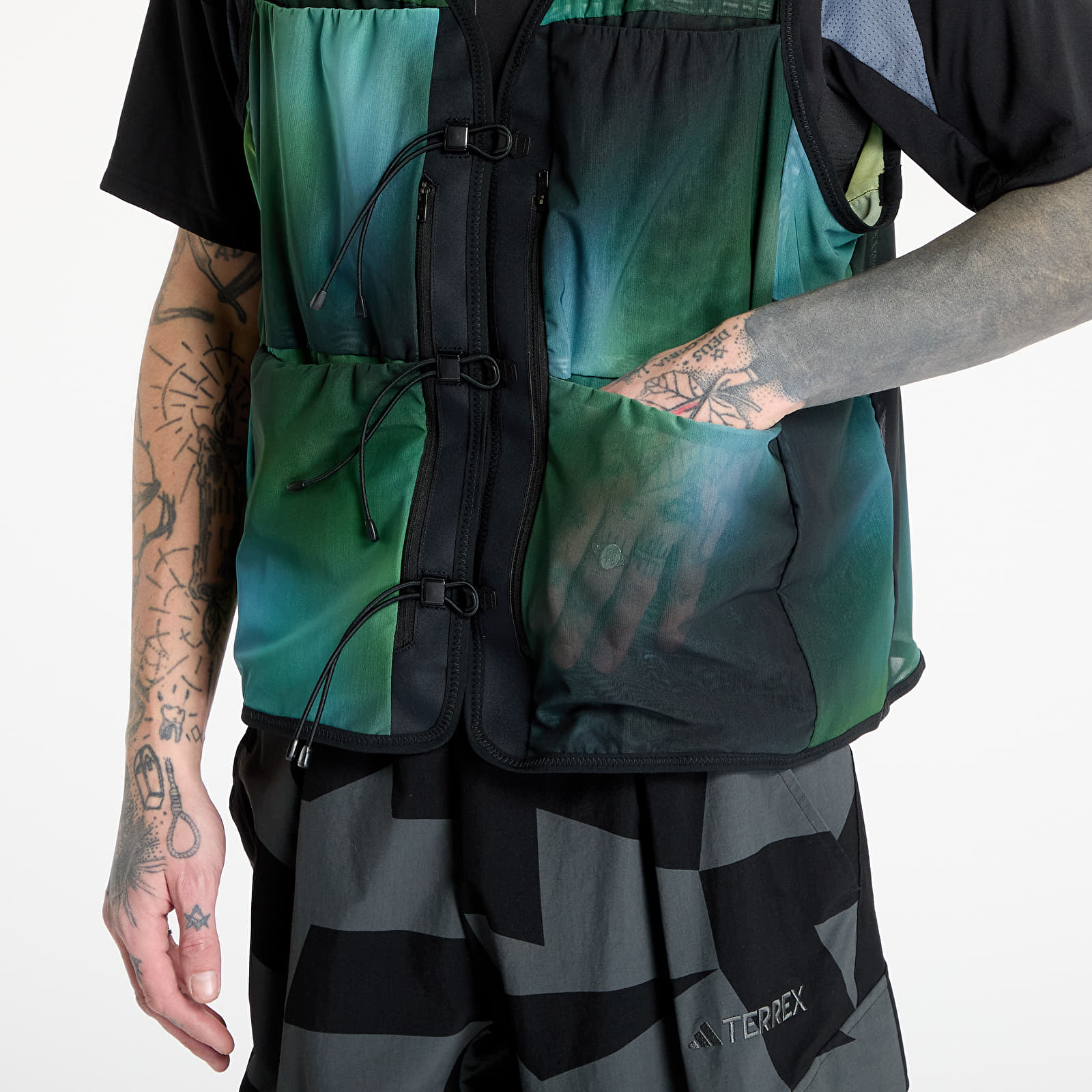 Vesty Y-3 Allover Print Mesh Vest UNISEX Multicolor