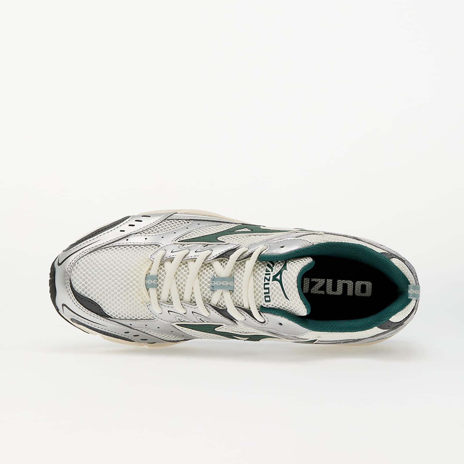 Zapatillas Hombre Mizuno Mxr Snow White/ BistroGreen/ Silve