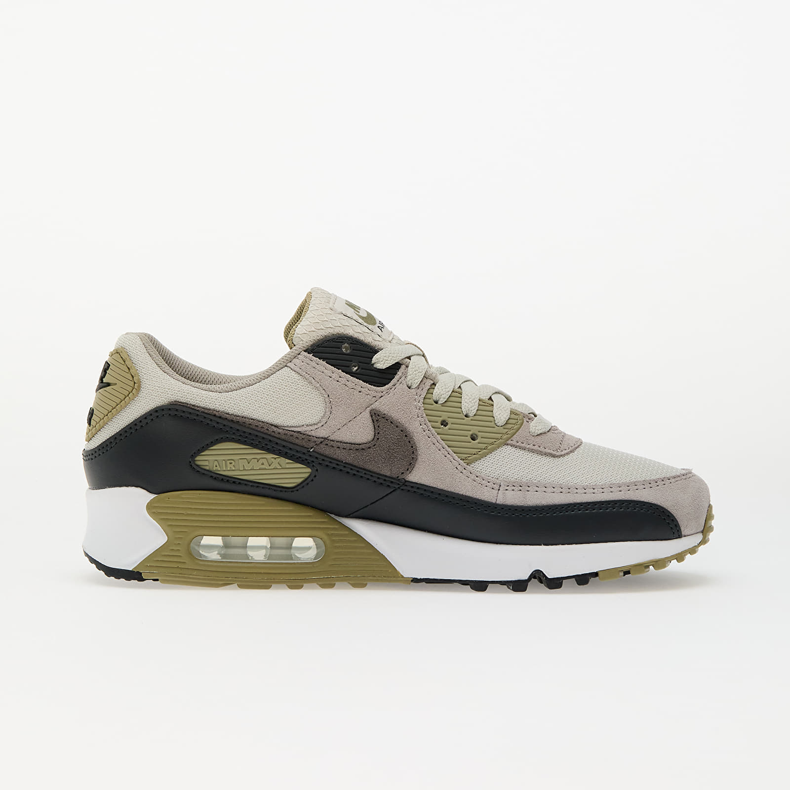 Men's shoes Nike Air Max 90 Lt Bone/ Cave Stone-Neutral Olive-College Grey-Off Noir-White