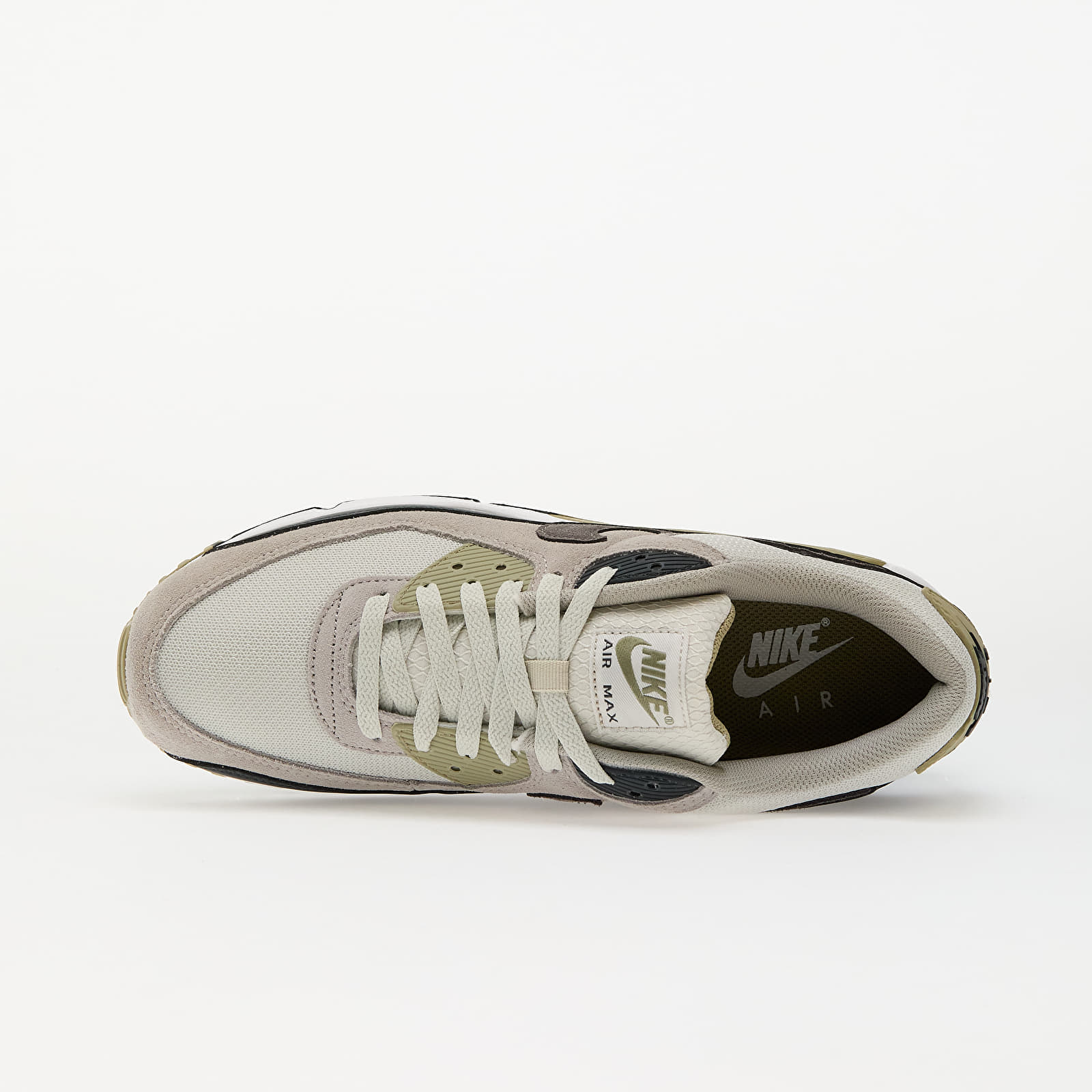 Men's shoes Nike Air Max 90 Lt Bone/ Cave Stone-Neutral Olive-College Grey-Off Noir-White