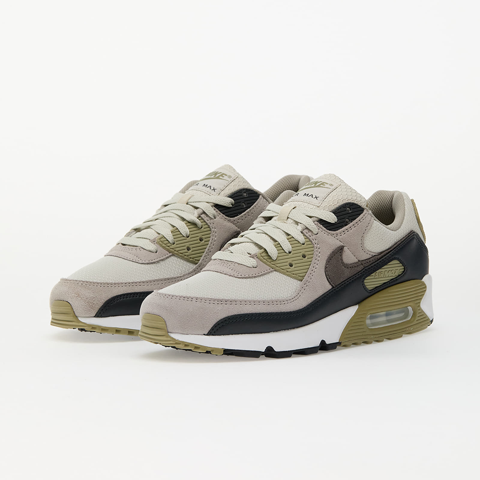 Чоловіче взуття Nike Air Max 90 Lt Bone/ Cave Stone-Neutral Olive-College Grey-Off Noir-White