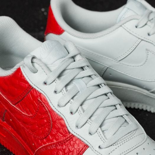 Air force 1 split red on sale