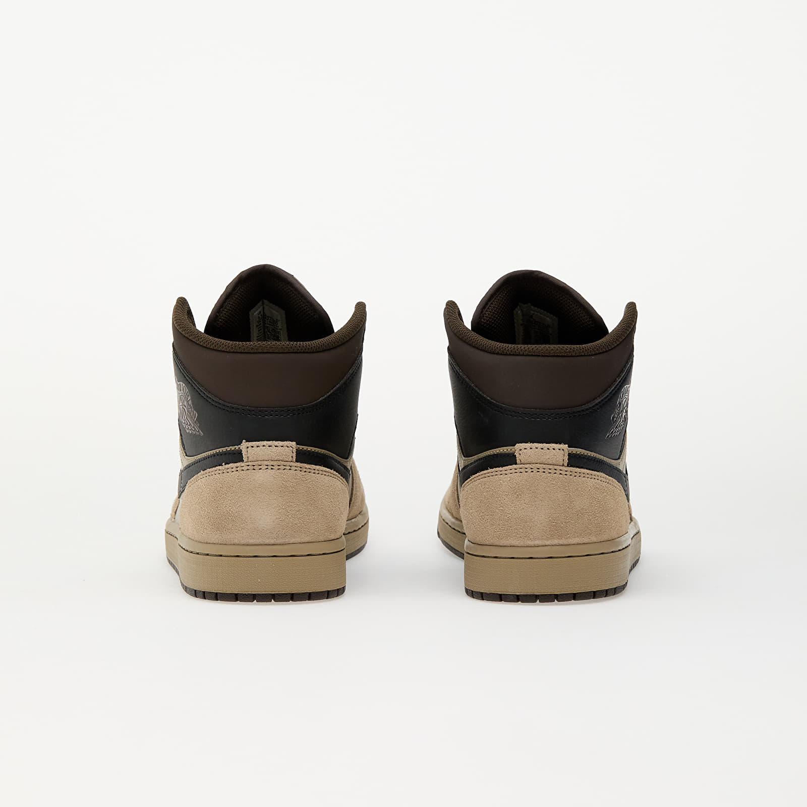 Männer Air Jordan 1 Mid Khaki/ Black-Baroque Brown